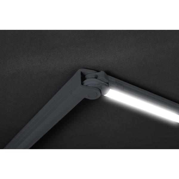 Essence Premium LED lukket 400x300cm sort/antracitgrå