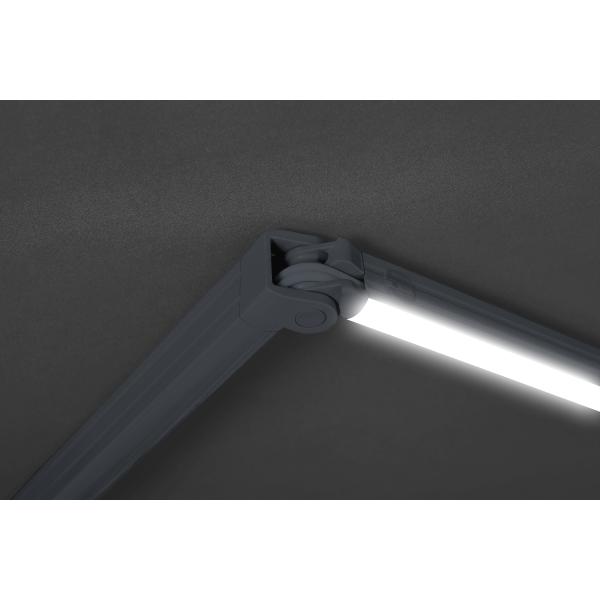 Essence Premium LED lukket 350x250cm antracitgrå/antracitgrå