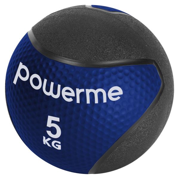 Powerme medicinbold 5kg blå/sort