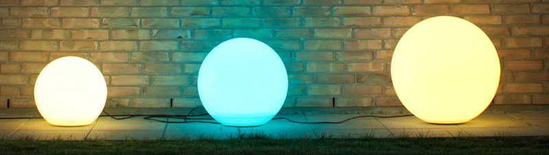 Led kugle bestil nu vi sender alle hverdage.