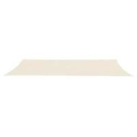 Solsejl creme LUX 2x4m
