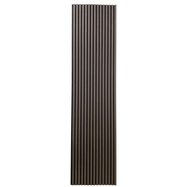 Akustikpanel mørk eg 240x60,5x1,3cm