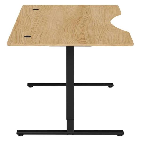 Hæve sænkebord PLUS natur 200x100cm