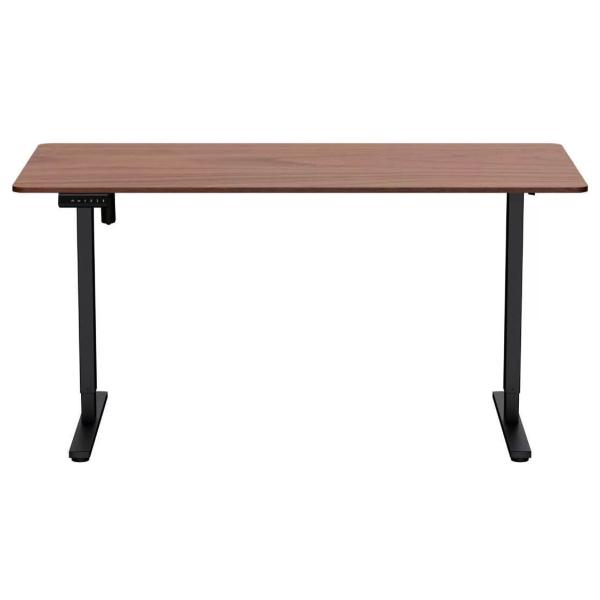 Hæve sænkebord brun 160x80cm