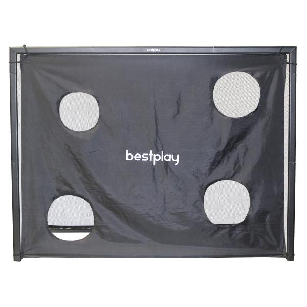 Bestplay fodboldmål 220x170cm + rebounder 130x130cm + air dummy 180cm + bold