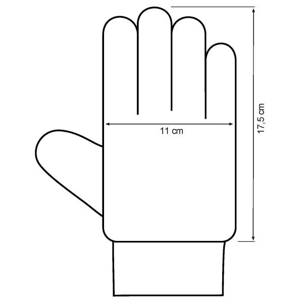 Målmandshandske til børn + Fodbold str.4 + Airdummy 160cm