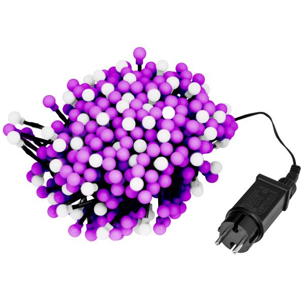 Firework LED lys pink/hvid