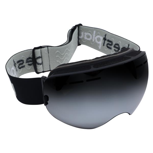 Bestplay skibrille voksen sølv