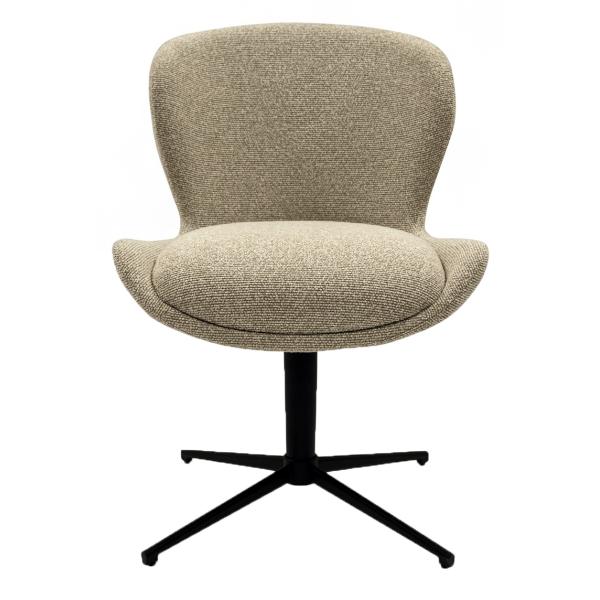Nicklas med drejefunktion stof beige