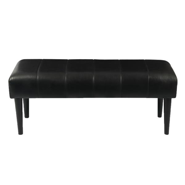 Furnhouse Athea læder sort 120x50x48cm