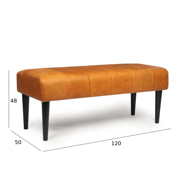 Athea læder cognac