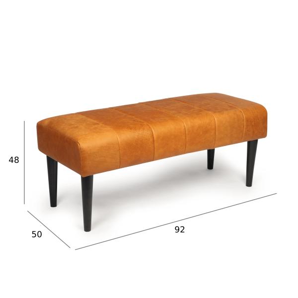 Athea læder cognac