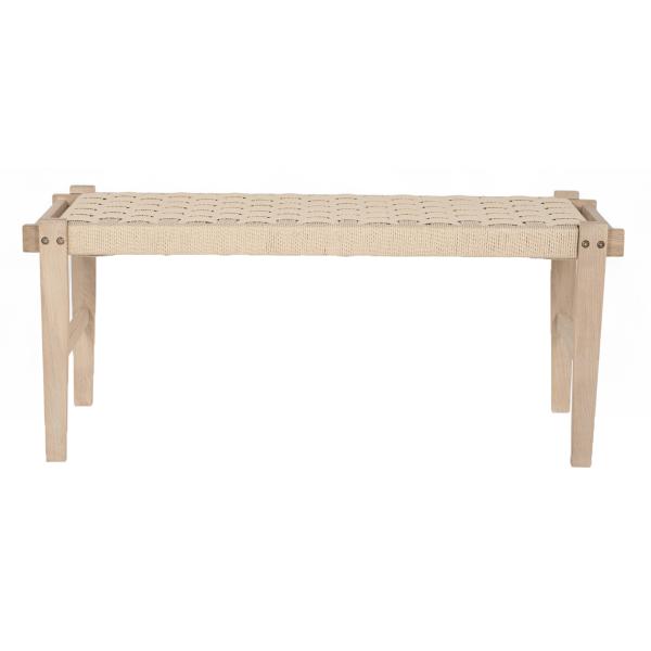 Furnhouse Nobel eg hvidolieret/natur 110x38x47cm