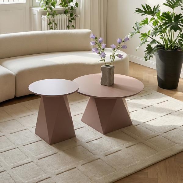 Aura mokka mousse ø80x45cm