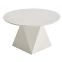 Aura creme hvid ø80x45cm
