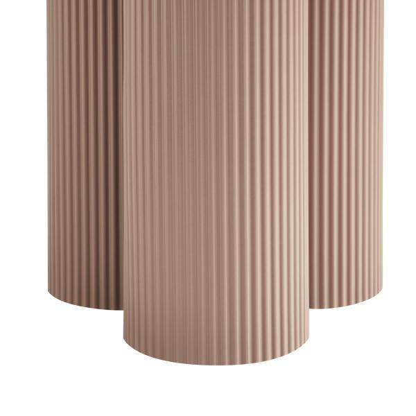 Flow mokka mousse ø80x45cm