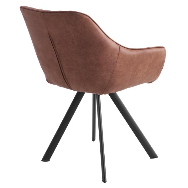 Malene suede brun