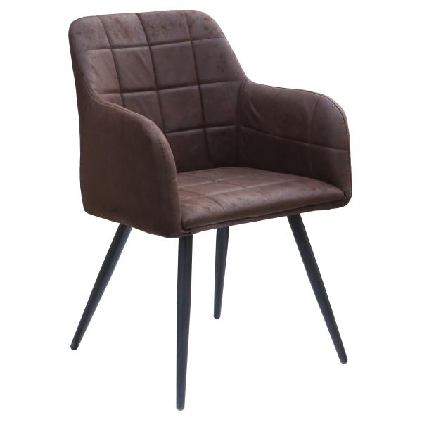 Pernille suede brun