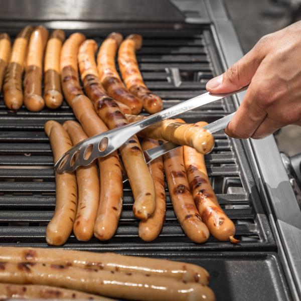Premium gasgrill med 4 brændere og sideblus