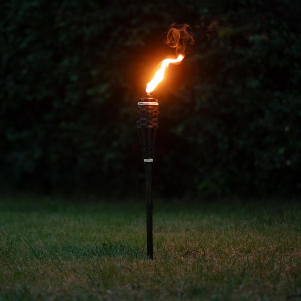 Bambusfakkel sort 60cm