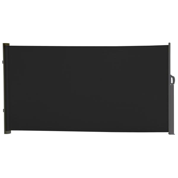 Essence Læsejl åben sort/antracitgrå 300x160cm