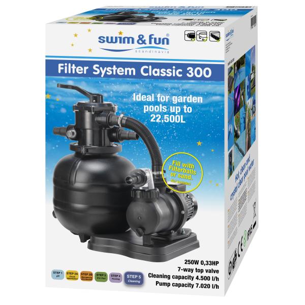 Swim & Fun Filter System Classic 300