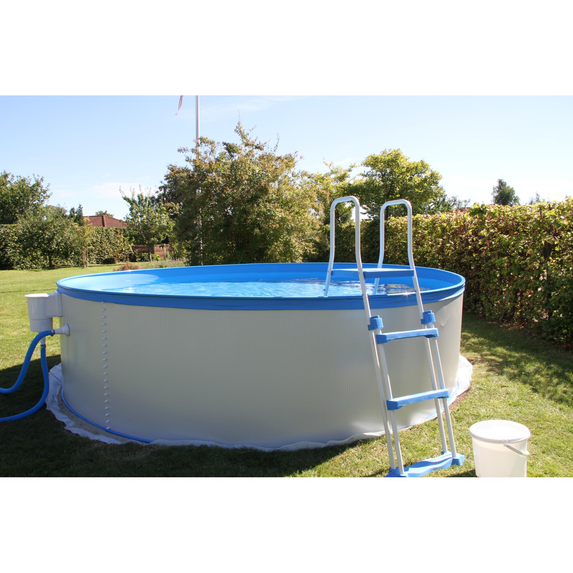 Swim & Fun Kreta Pool hvid ø460x90cm Pris 1.999,00 kr. 10+ stk. på