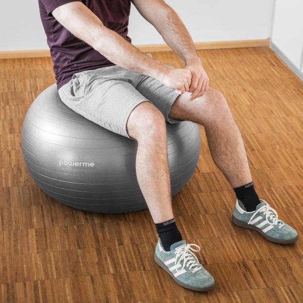 Gymnastikbold med pumpe