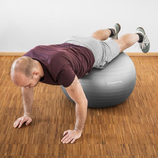 Gymnastikbold med pumpe