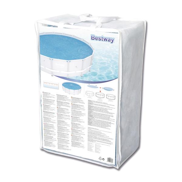 Bestway termocover til pool ø457/ø488 cm