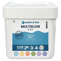 Swim & Fun MultiKlor 5kg kemikalier