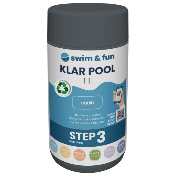 Swim & Fun Klar Pool 1L