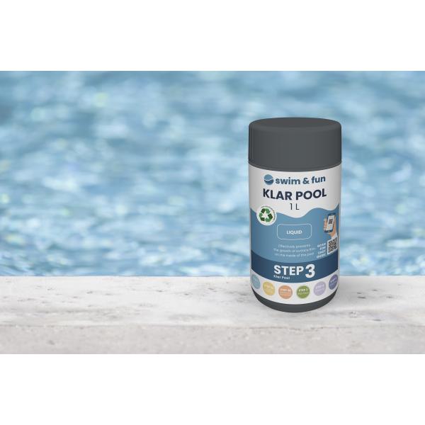Swim & Fun Klar Pool 1L