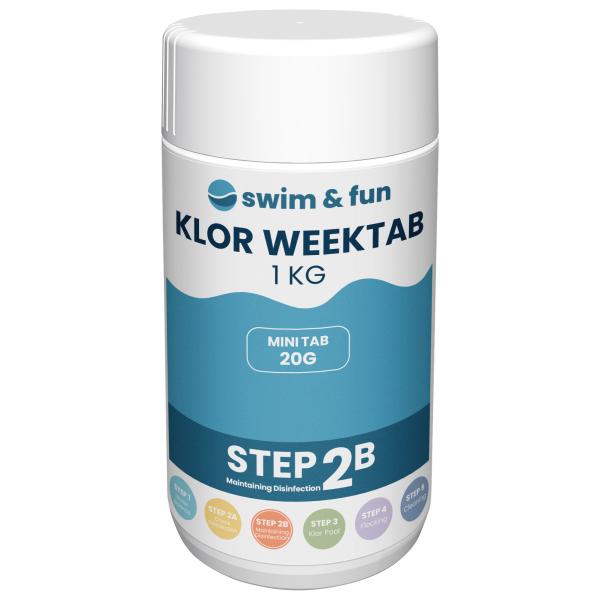 Swim & Fun Klor WeekTab langsomklor