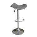 Barstol Krom Pvc Grå 46X43X65-81 Cm