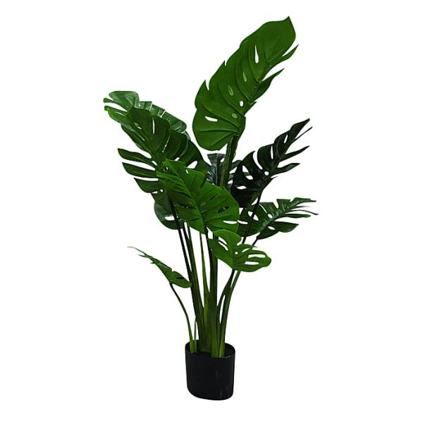 Kunstig Monstera plante 110cm