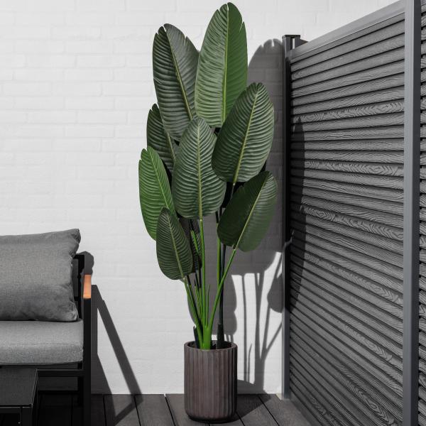 Kunstig strelitzia plante 160cm