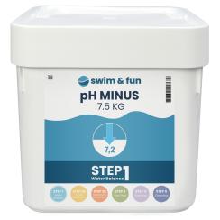 Swim & Fun pH-Minus 7,5kg kemikalier