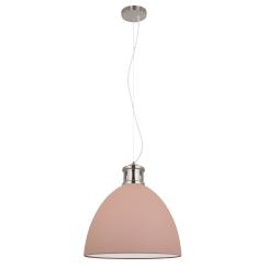Stanford pendel lyserød/sølv loftlampe / pendel