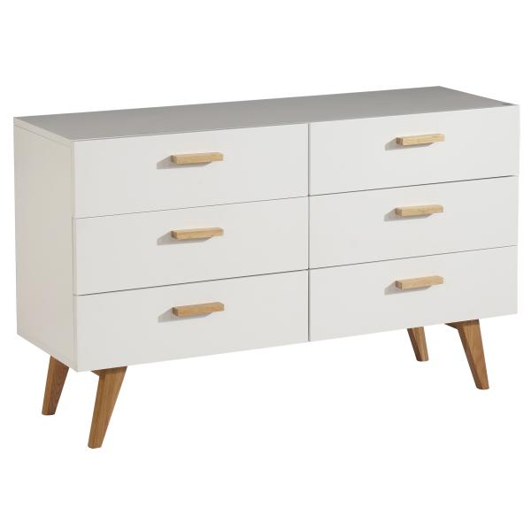 Tarifa skænk hvid 120x40x74cm
