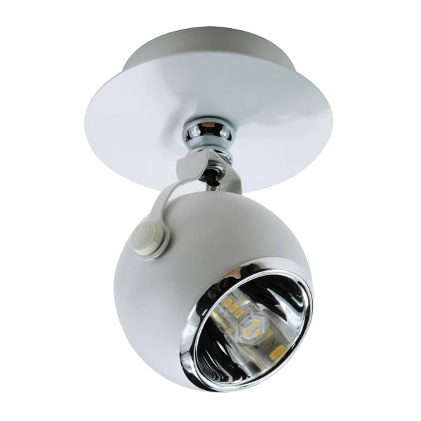 4: Homeville Loftlampe 1 spots hvid