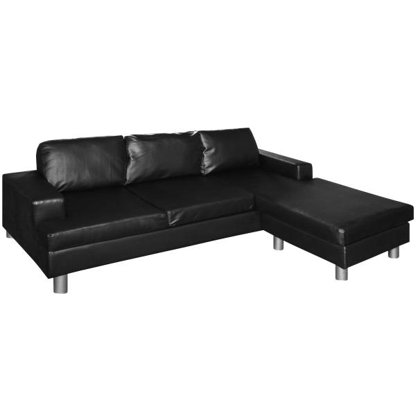 Billede af Homeville Boston chaiselong sofa kunstlæder