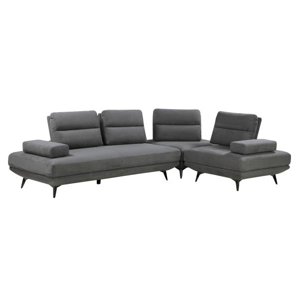 Palma suede mørkegrå