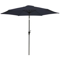 Parasol med vip mørkeblå 3m parasol