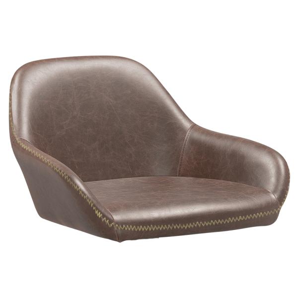 Billede af Homeville Løst sæde Emma barstol rødbrun