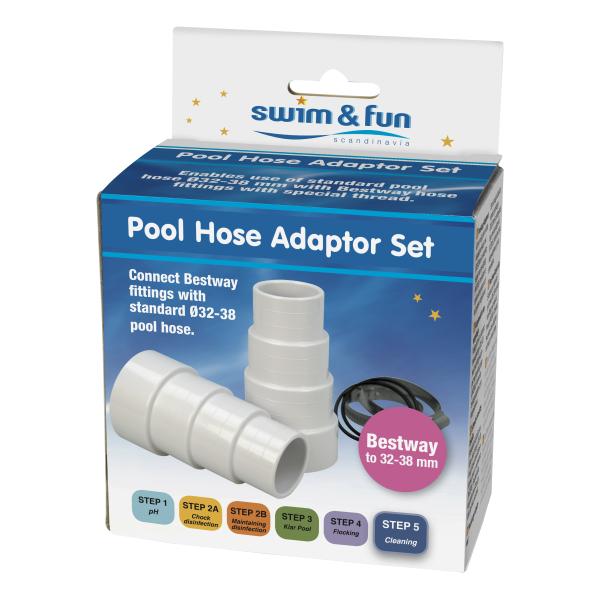Swin & Fun poolslange adaptersæt