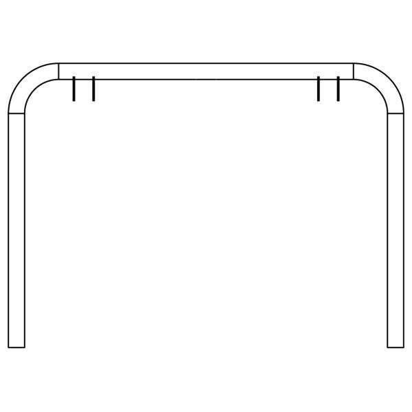 Bestplay bagerste u-rør til rebounder 130x130