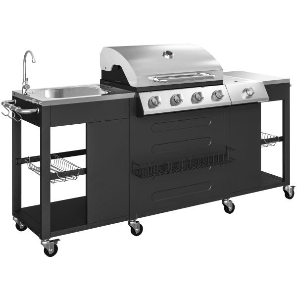 Happy Cooker udekøkken inkl. regnslag