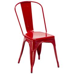 LaCroix rød spisebordsstol