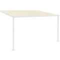 Essence elektrisk pergola markise 400x300cm hvid/creme